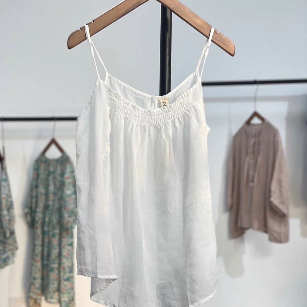 Áo 2 dây tơ Nhật chun ngực cá tính độc đáo đủ size