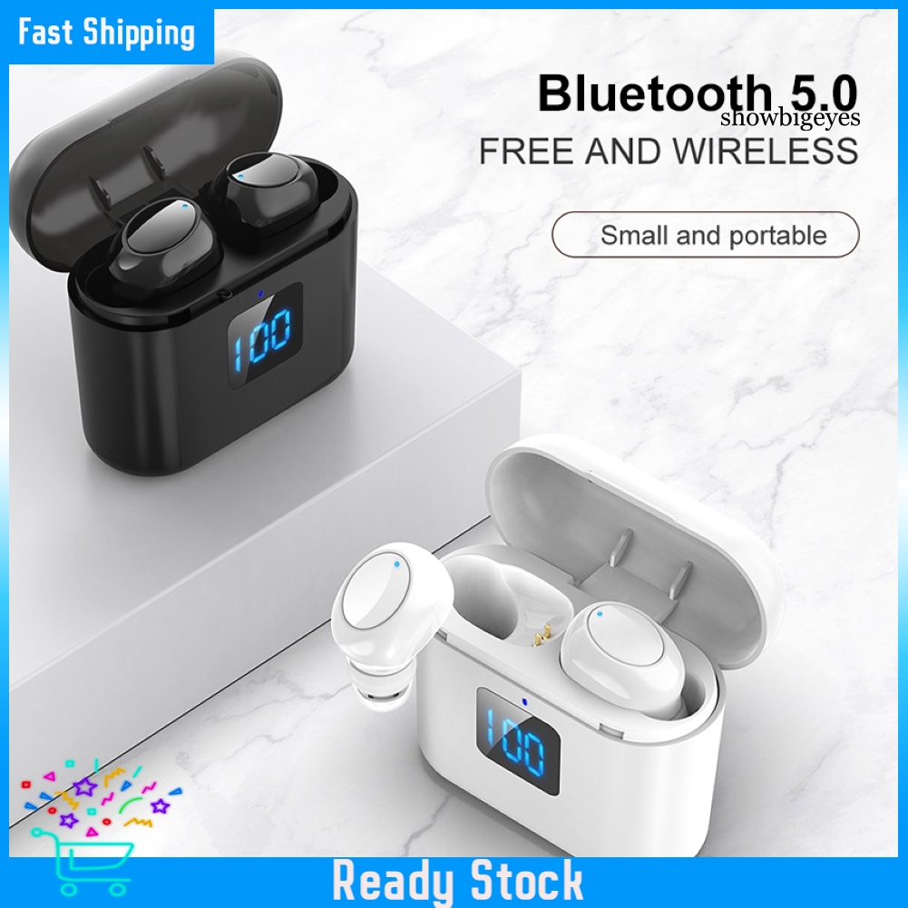Bộ Tai Nghe Không Dây Sh-M X11 Bluetooth 5.0 8d Âm Thanh Sống Động