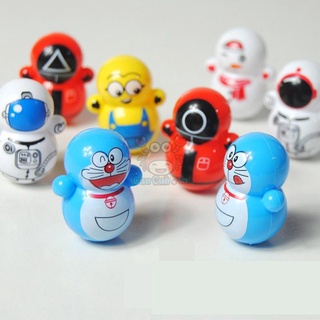 Lật Đật Mini Squid Game,Doremon dễ thương cho bé(Squid game,doremon,phi hành gia)