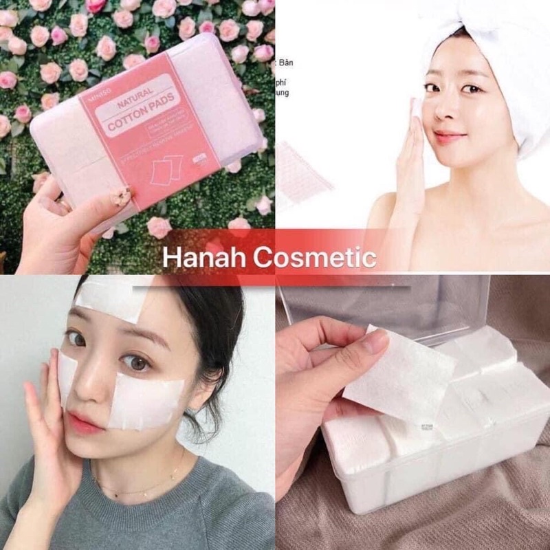 BÔNG TẨY TRANG MINISO 1000 MIẾNG