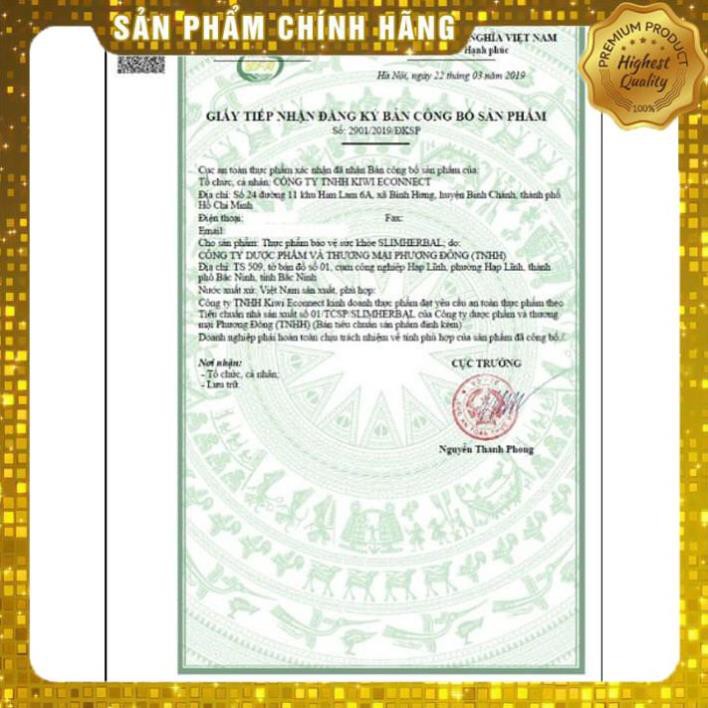 VIÊN UỐNG GIẢM CÂN SLIM HERBAL - Giảm Cân An Toàn Hiệu Quả Không Gây Mất Nước Mệt Mỏi - CHÍNH HÃNG HỘP 30 VIÊN