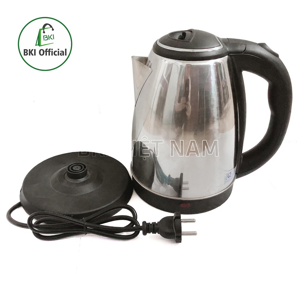 Ấm Đun Siêu Tốc Inox 1.8L Giá Rẻ  Sôi Nhanh, An Toàn, Tiện Lợi -AL8