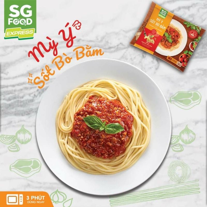 Combo Cơm Chiên Ngũ Sắc, Mỳ Bò Bằm SG Food
