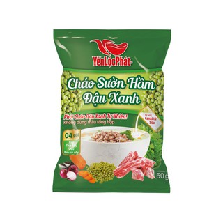 Gói cháo Sườn Hầm Đậu Xanh - Yến Lộc Phát 50g