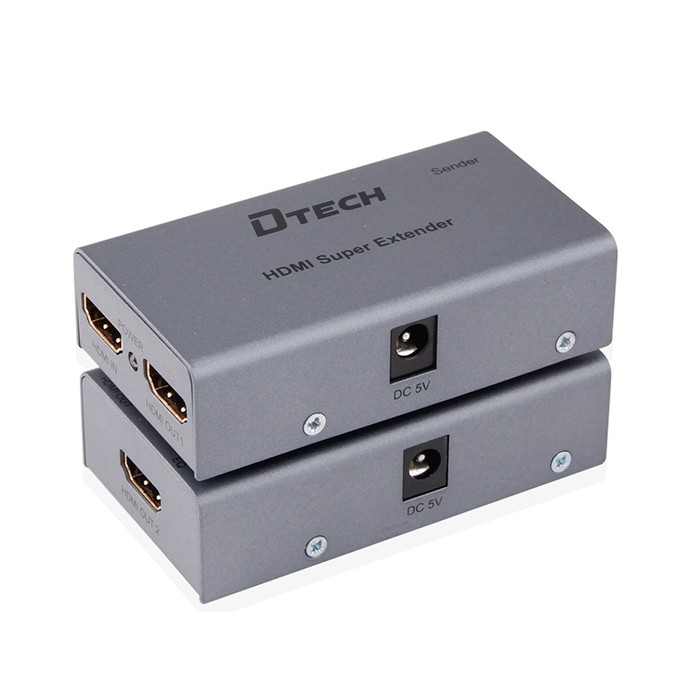 Bộ chuyển đổi HDMI to LAN 60M Dtech DT-7009C