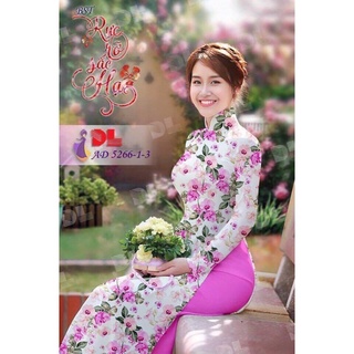 Vải áo dài Hoàng Yến, chất liệu lụa cao cấp