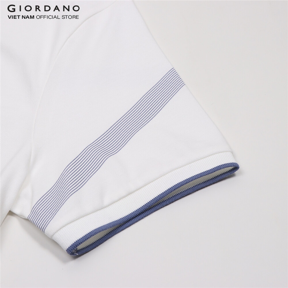 Áo Thun Có Cổ Nam Ngắn Tay Thematic Polo Giordano 01012232