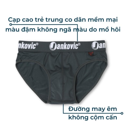 Quần lót nam Tam giác thun lạnh, Quần sịp nam Tam Giác cao cấp chất thun lạnh đẹp cạp to co dãn 4 chiều QL02