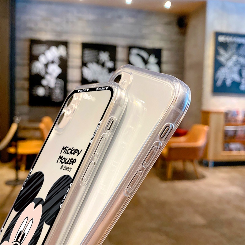Ốp Điện Thoại Tpu Mềm Chống Sốc In Hình Disney Cho iPhone 11 12 13 pro max XS X XR XSMax 7 8 6 6s plus SE 2020