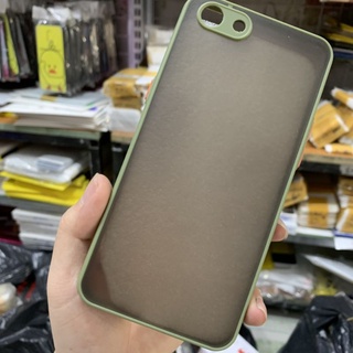 Ốp lưng Oppo A83 viền dẻo lưng nhám