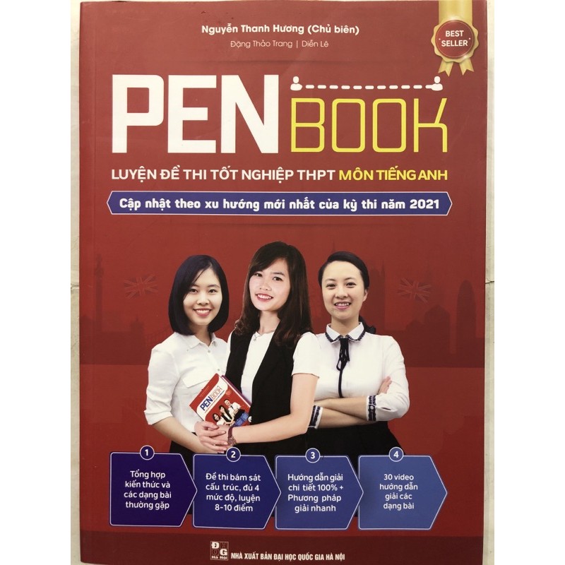 Sách - PenBook Luyện đề thi THPT quốc gia môn Tiếng Anh