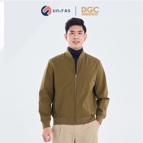 Áo khoác gió bomber nam 2 lớp cao cấp chống thấm nước, chống bám bụi DGCs - WAJKBA01M