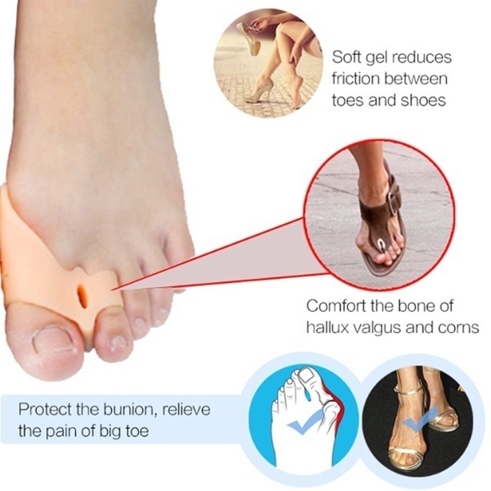 Dụng cụ tách ngón chân giảm đau có thể tái sử dụng