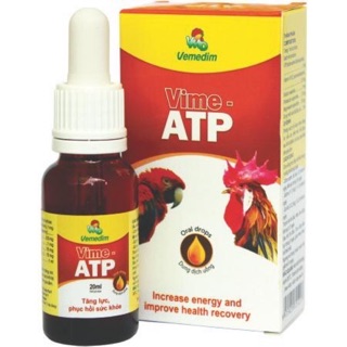 Tăng lực cho chim cảnh, bồ câu, gà nòi, gà tre Vime ATP drop