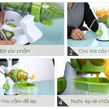 máy ép trái cây quay tay