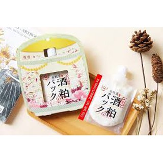 Mặt nạ bã rượu Sake Kasu Face Pack 120g Nhật Bản ủ trắng da