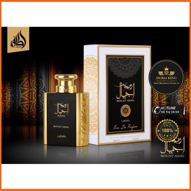 NƯỚC HOA DUBAI CHO NAM lattafa ROUAT Ajial 100ml