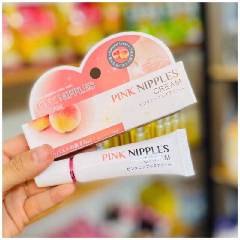 Kem lột hồng nhũ hoa Pink Nipples Cream Nhật Bản 20g, Moon Store 9999