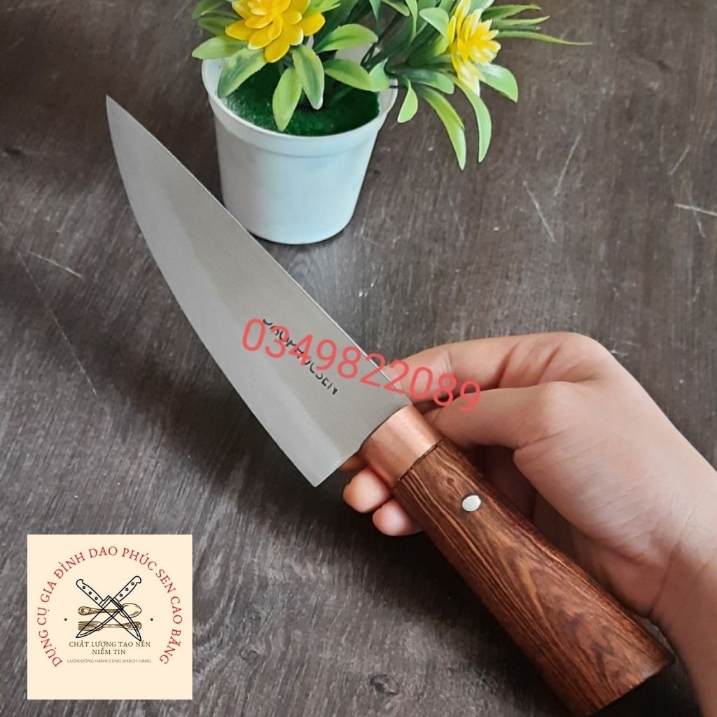 Dao bếp thái lọc thịt cá tỉa cắt gọt rau củ quả đa năng