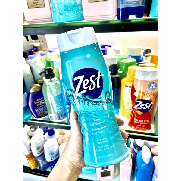 SỮA TẮM ZEST BODY WASH MỸ 532ml