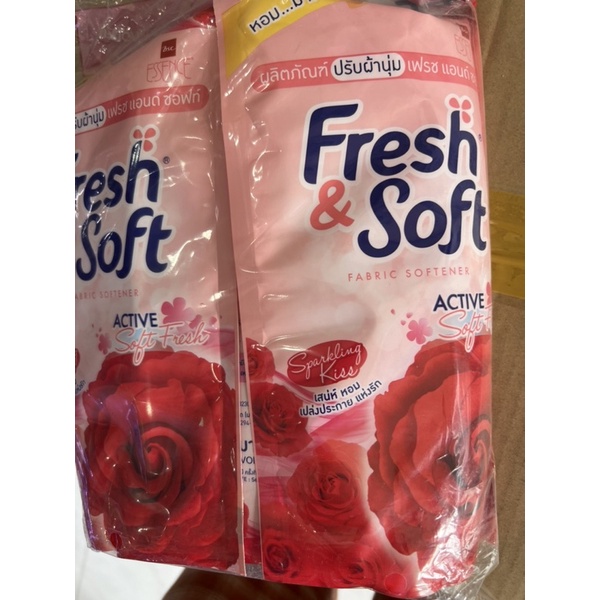 [Gía sỉ] Nước xả vải Fresh soft Bịch 600ml Thái Lan đậm đặc.