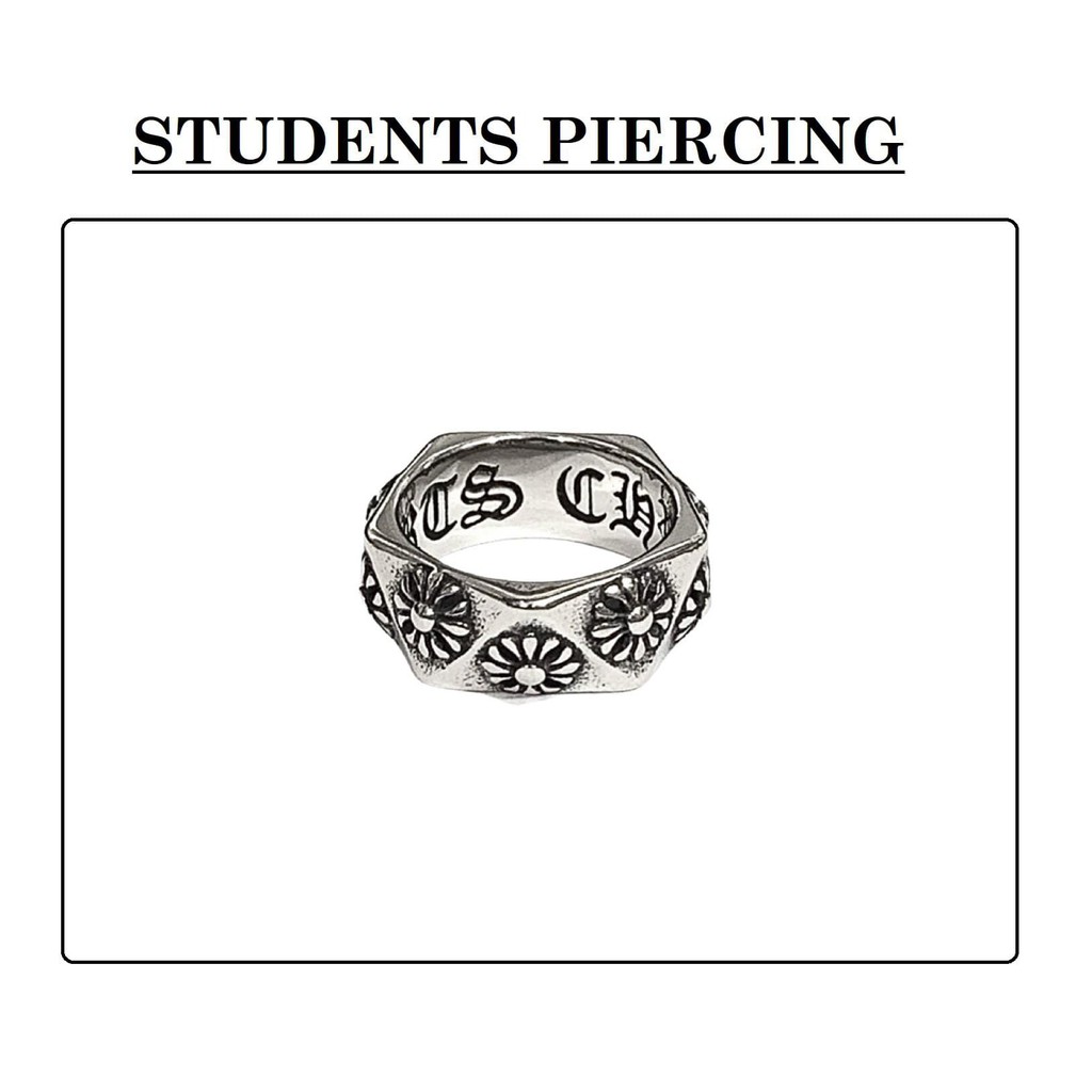 NHẪN CHROMEHEARTS UNISEX CÁ TÍNH - NHẪN THÉP 316L CAO CẤP KHÔNG HAN GỈ
