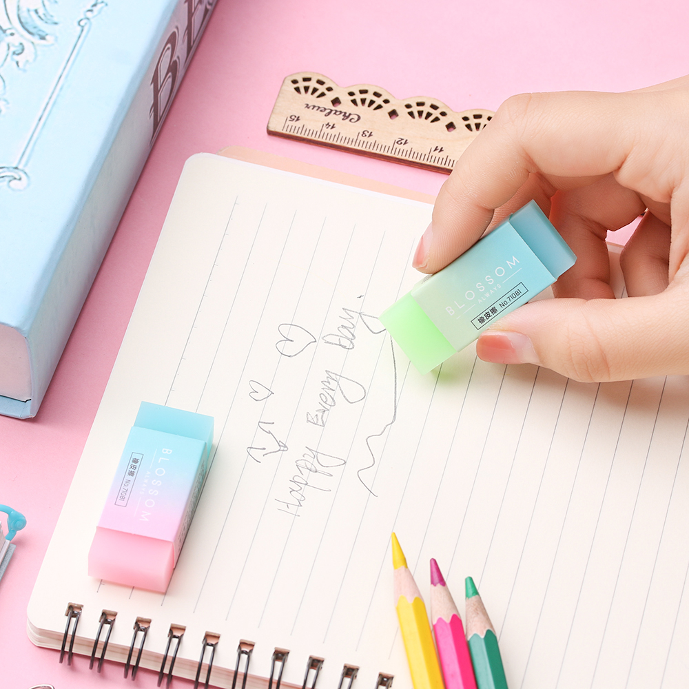 1 / 2 / 5 Tẩy Bút Chì Màu Dễ Thương