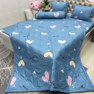 BỘ DRAP COTTON HÀN QUỐC 4 MÓN 100% COTTON
