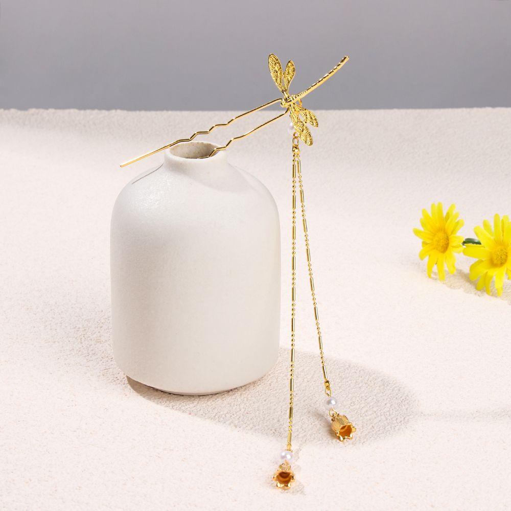 OSIER1 Kẹp Tóc Kim Loại Hình Bươm Bướm