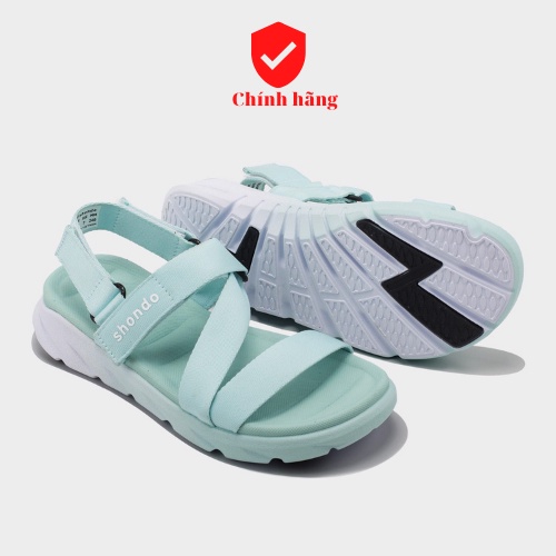 Giày ShondoF6 Sport ombre xanh mint trắng F6S0442 - Màu Xanh
