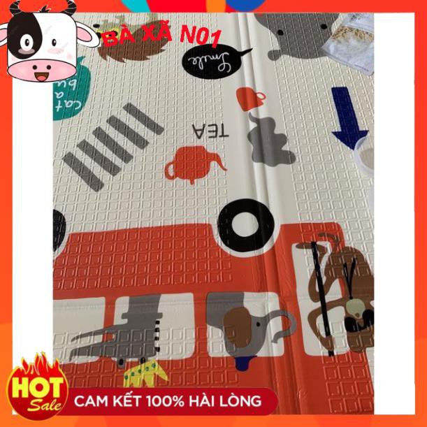 THẢM XỐP XPE 2 MẶT CAO CẤP 1M8 x 2M (SHOP GỬI MẪU NGẪU NHIÊN)