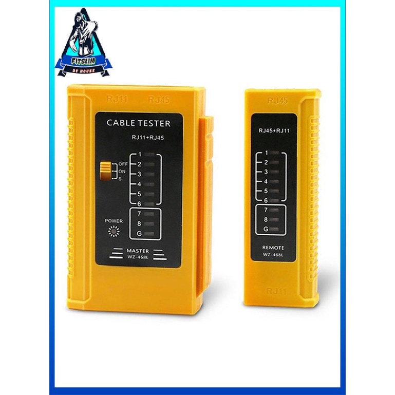 Máy kiểm tra cáp Mạng điện thoại Cáp kiểm tra đường dây RJ45 RJ11 Máy kiểm tra dây Lan [8/18]