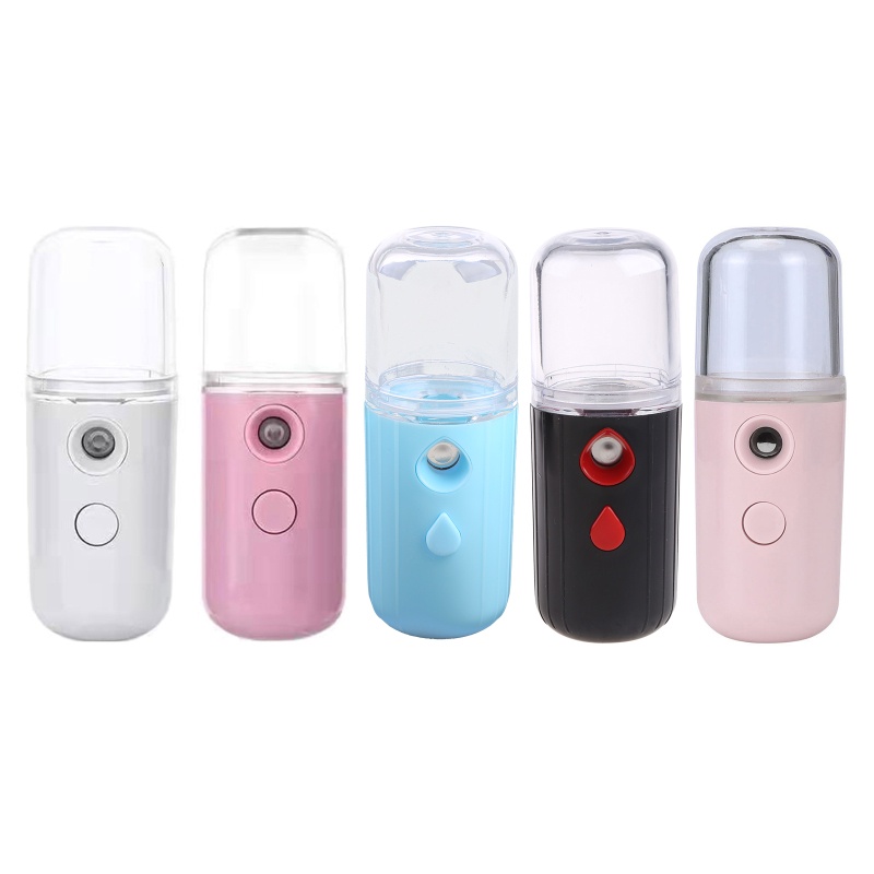 Máy Phun Sương Tạo Độ Ẩm Cho Da Mặt Mini 30ml Sạc USB Tiện Dụng