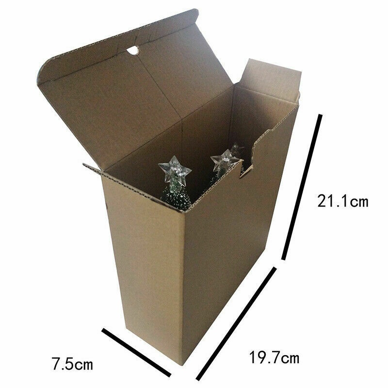 Set 3 cây thông mini có đèn LED phát sáng trang trí bàn làm việc độc đáo