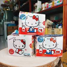Gia vị rắc cơm Hello kitty của Nhật cho bé 5 vị 20 gói (mẫu mới)