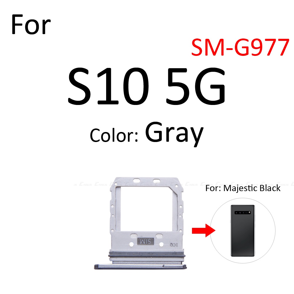 Khay Đựng Thẻ Sim Cho Điện Thoại Samsung Galaxy S10 5G G973 G977