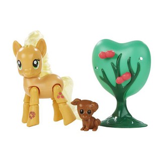 Đồ Chơi MY LITTLE PONY Pony Bánh Táo - Pony Cầu Vồng (Có thể cử động khớp)