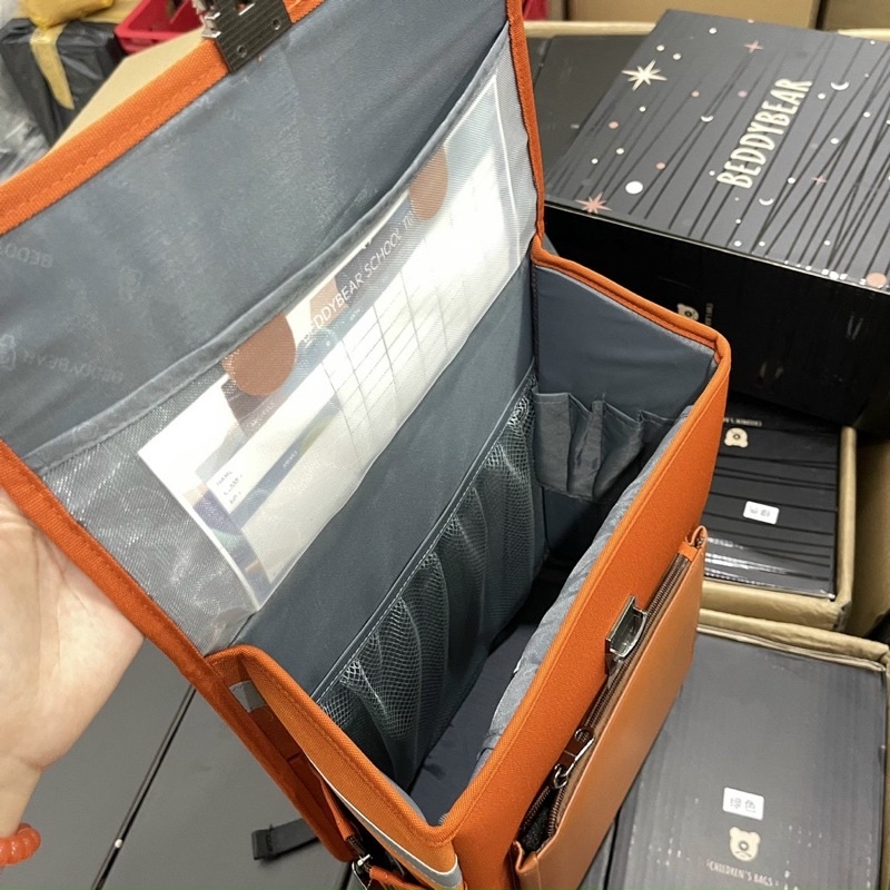 TNS - Balo cho bé   Beddie Bear kids backpack-màu xanh dễ thương cho bé