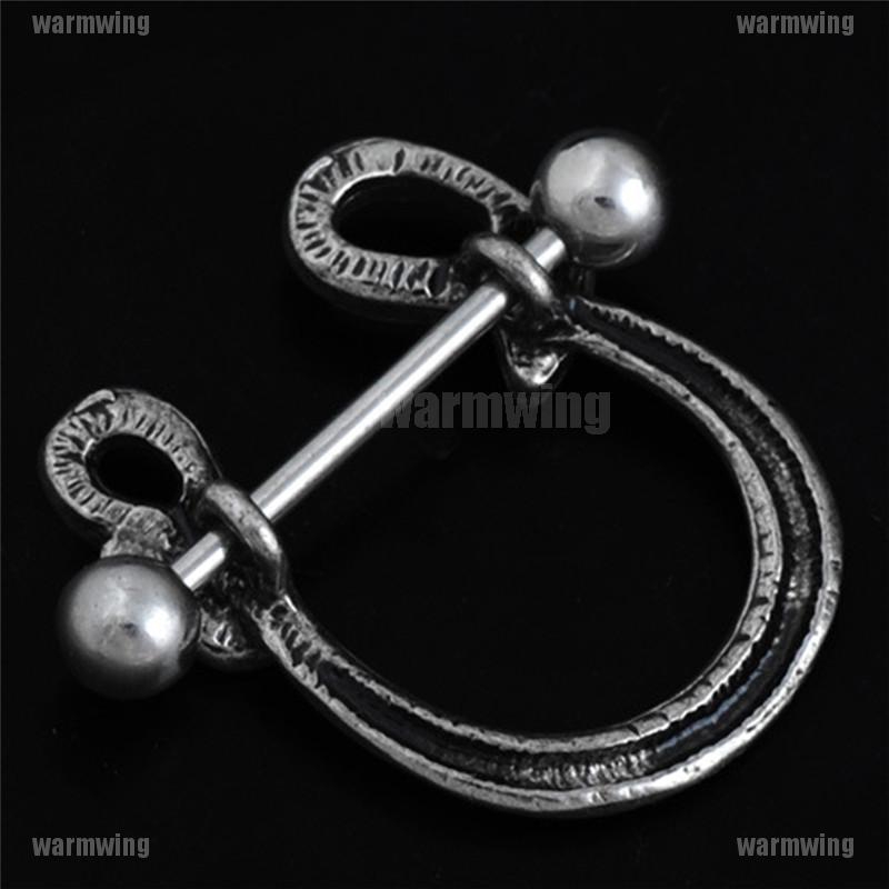 Khuyên Cơ Thể Hình Rắn Bằng Thép Không Gỉ 14G