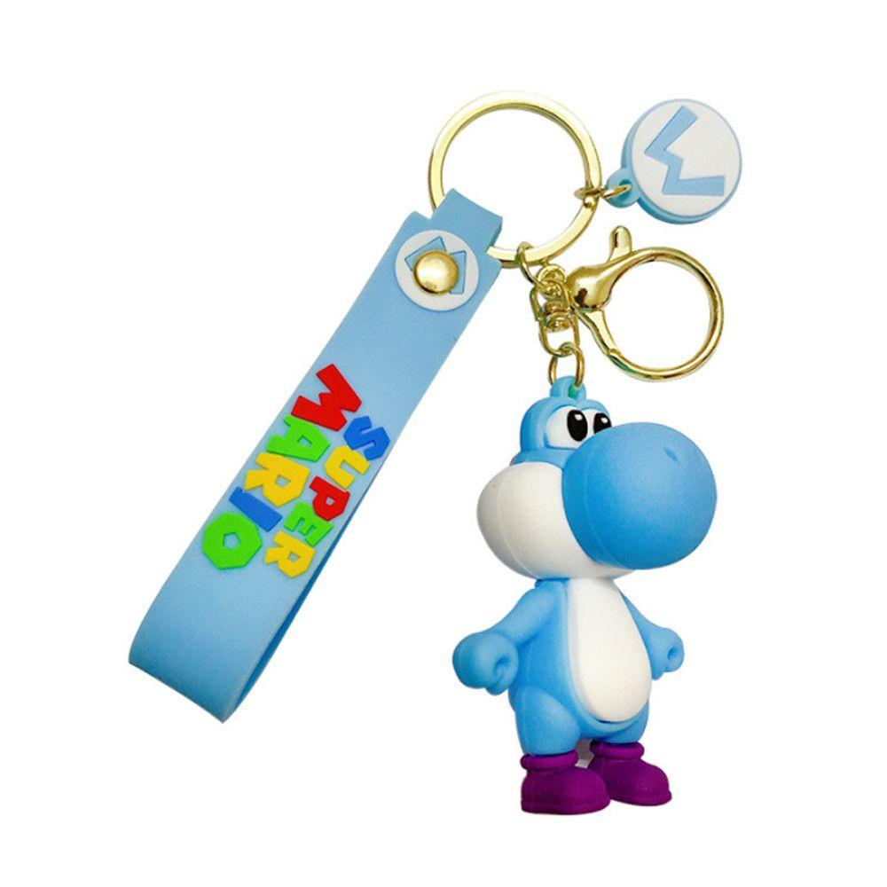 Móc Khóa Hình Khủng Long Hoạt Hình Bằng Silicon