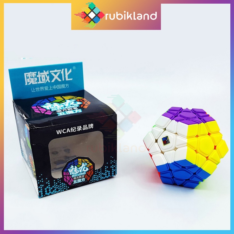 Rubik Megaminx Stickerless MoYu MeiLong Rubic 12 Mặt Biến Thể Đồ Chơi Trí Tuệ Trẻ Em