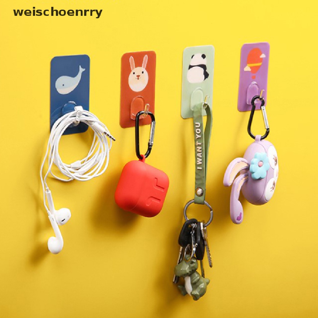 Móc Treo Đồ Dán Tường Tự Dính Thiết Kế Dễ Thương Sáng Tạo