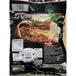 NESCAFE CAFÉ VIỆT/ CÀ PHÊ ĐEN ĐÁ bịch 560G (35 gói x 16g)