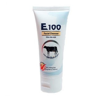 🍀🍀Sữa Rửa Mặt E100 Bò Trắng Da Mịn Màng - 80ml