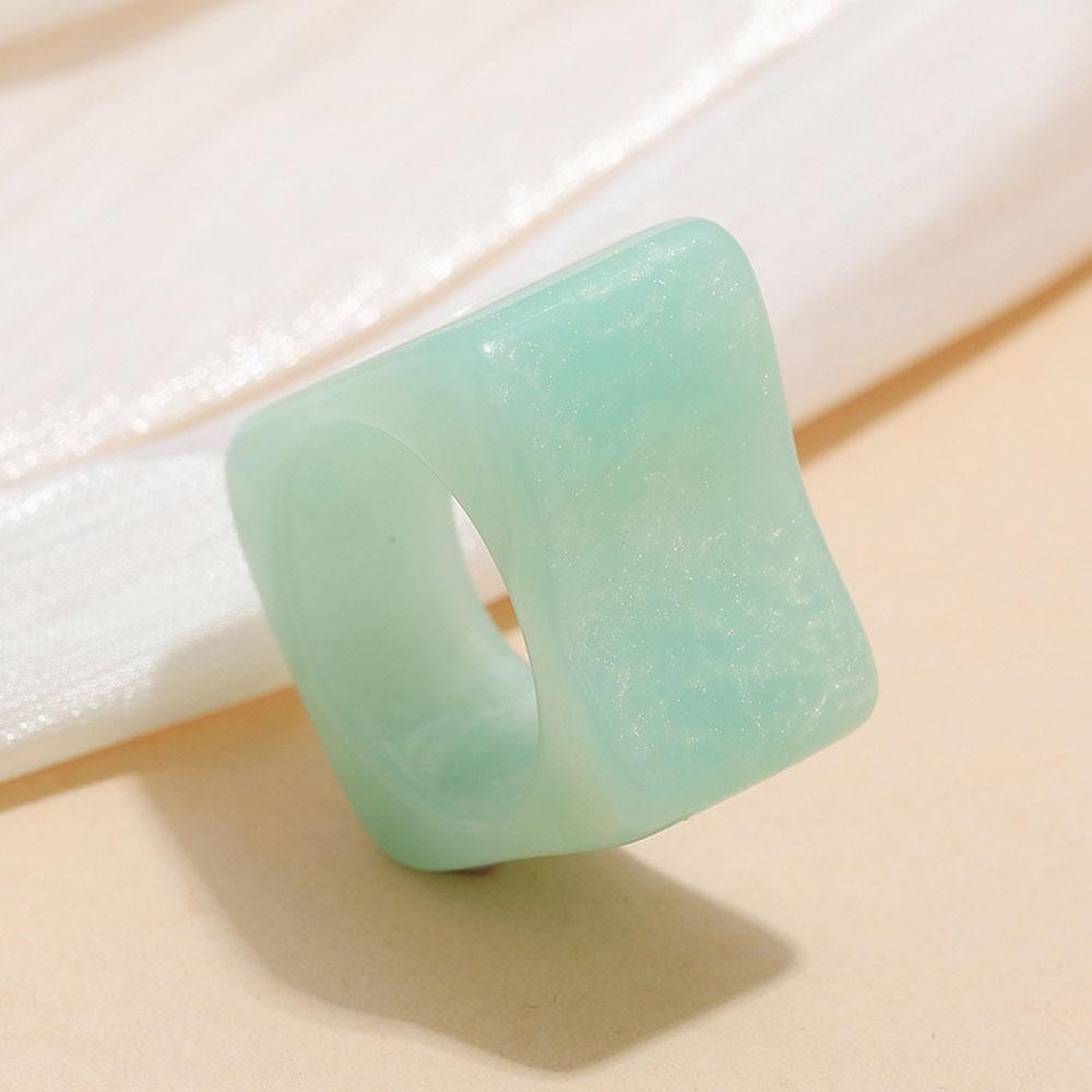 Nhẫn Acrylic Acetate Cỡ Lớn Phong Cách Cổ Điển Thời Trang Cho Nam Và Nữ