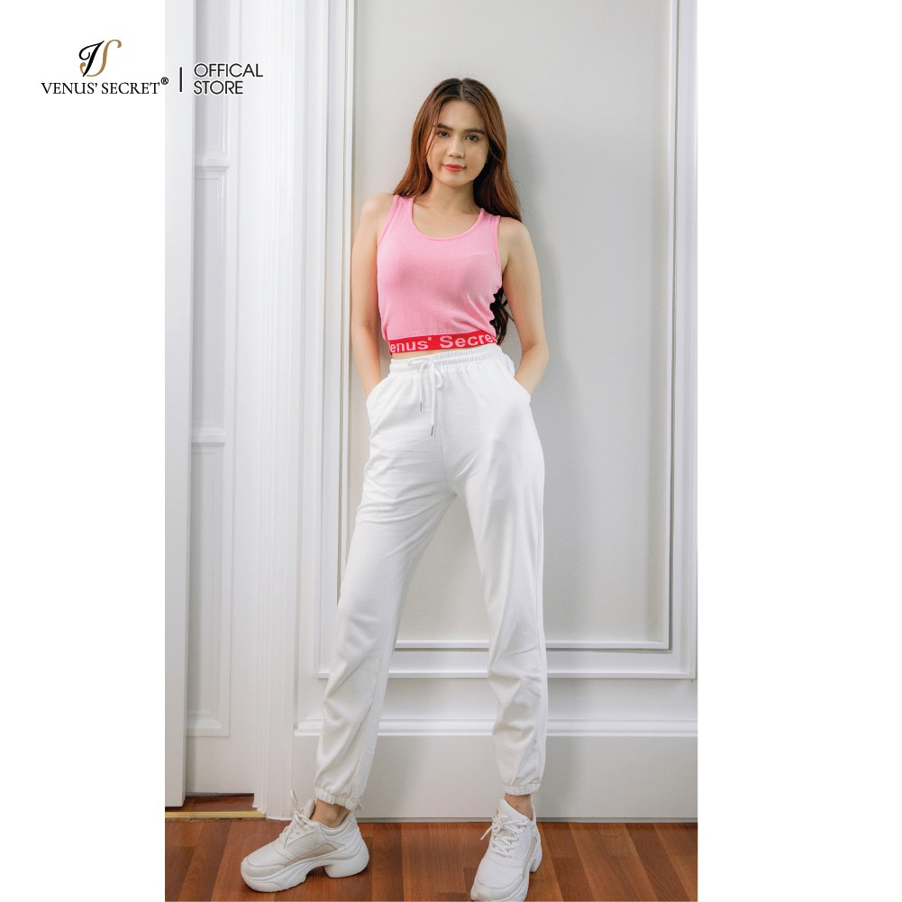 Quần Jogger nữ vải Cotton trơn VenusSecret