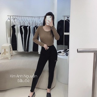 bán sỉ áo len xước