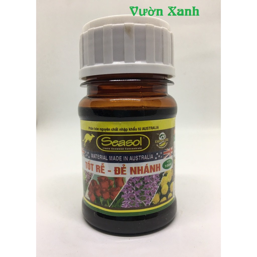 ( SIÊU HOT ) Phân bón chiết xuất từ rong biển Seasol cung cấp trung vi lượng cho cây 100ml