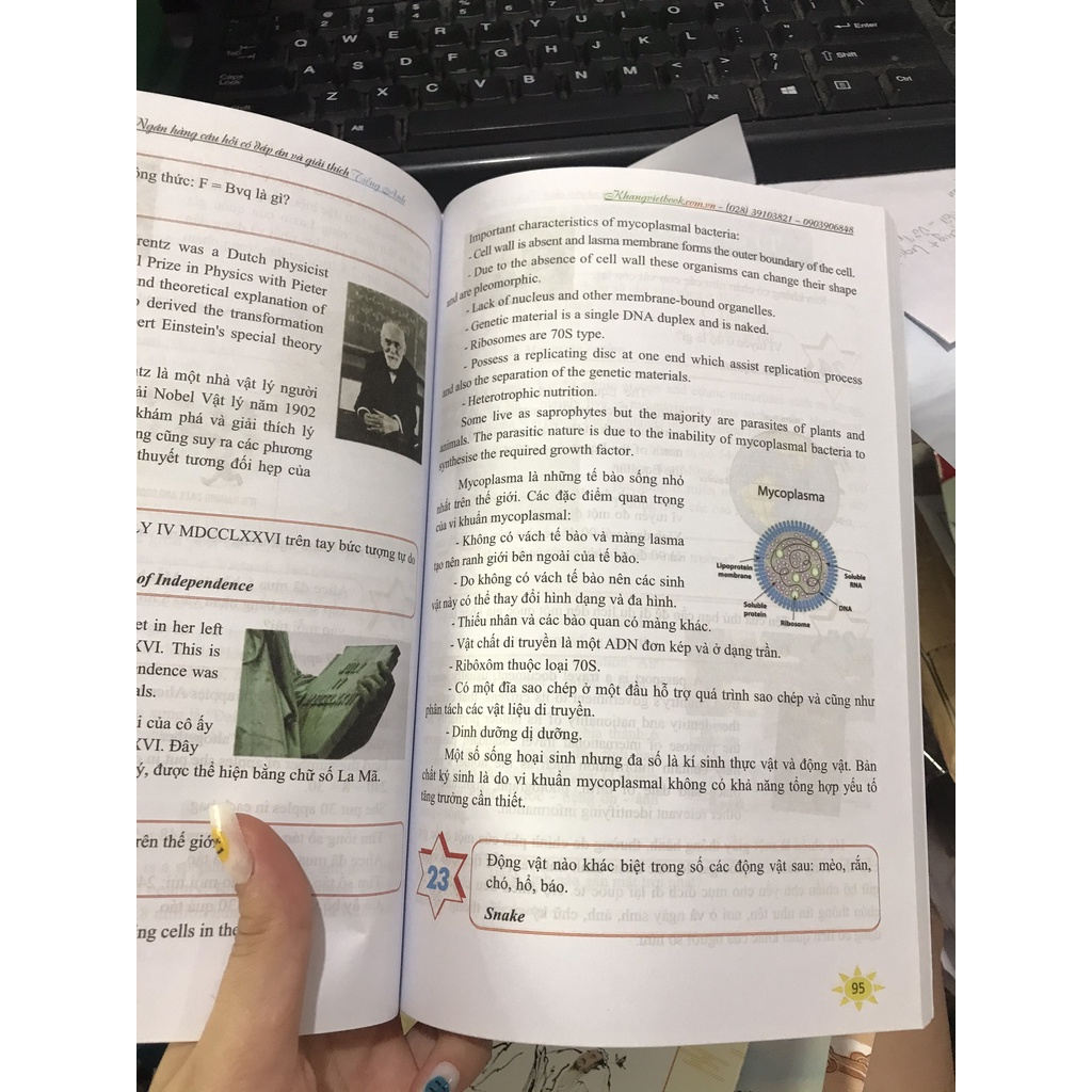 Sách - Chinh phục đỉnh olympia ngân hàng câu hỏi có đáp án và giải thích tiếng anh