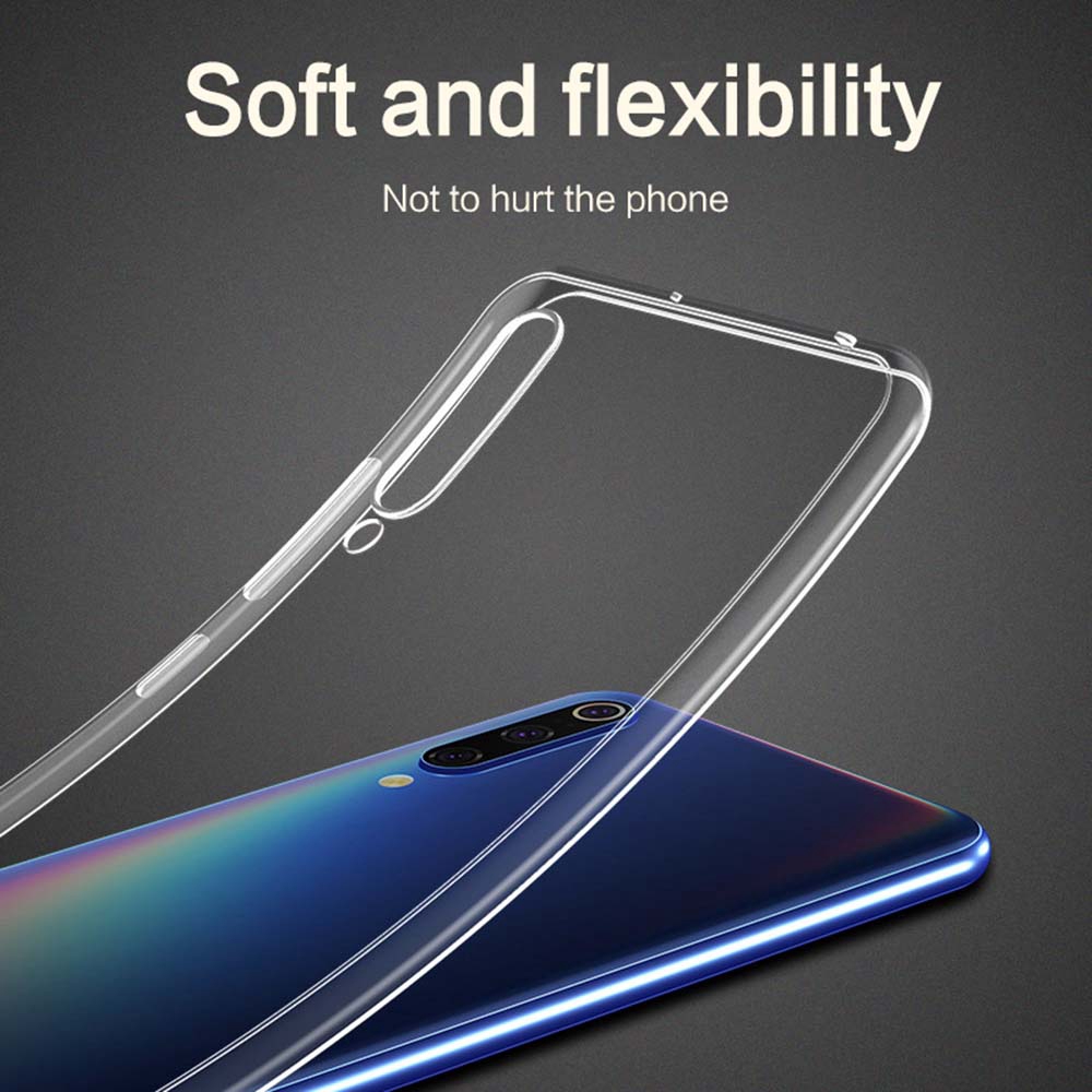 Soft Clear Case Xiaomi Mi Poco F3 M3 X3 NFC Pro 9T 10T CC9 Pro 9 9Pro 9Lite CC9e 10 10Pro 9SE Ultra Thin Silicone HD TPU Case Cover